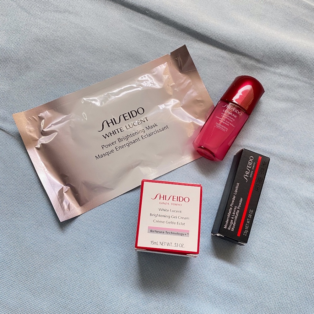 Shiseido Skincare Makeup Bundle